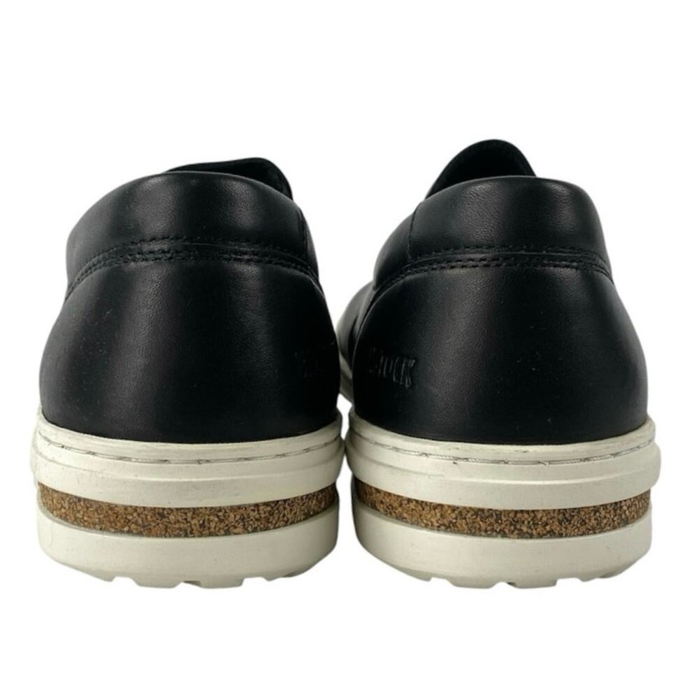 Birkenstock Oswego Black Natural Leather Slip On Loafer Sneaker Shoe Size 38 US8 - Picture 3 of 6